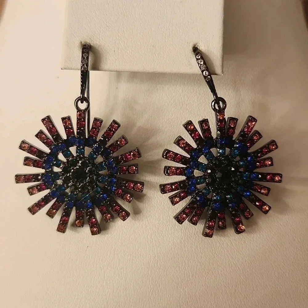 Starburst Drop Earrings